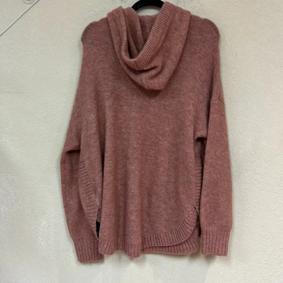 Madewell Wilmington dusty rose Hoodie Sweater size large - Picture 7 of 7
